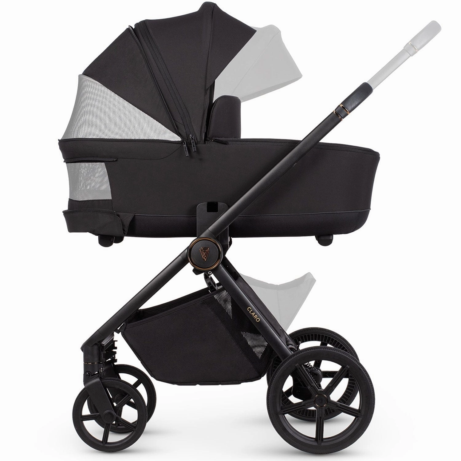 Venicci Claro 2 in 1 Pram - Noir
