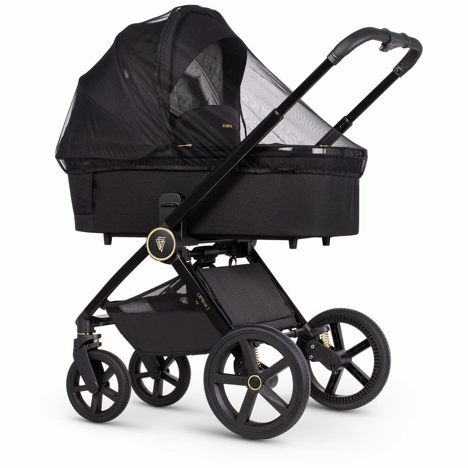 Venicci Tinum Upline 2 2in1 Bundle - All Black