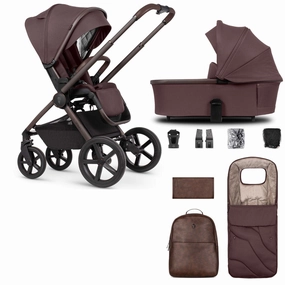 Venicci Tinum Upline 2 Special Edition 2 in 1 Bundle - Burgundy