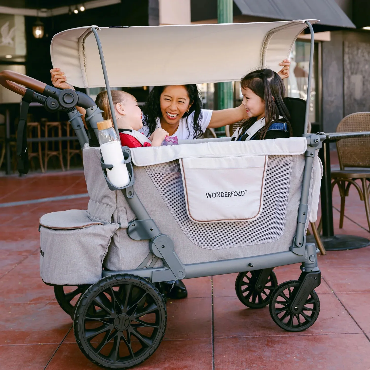 Wonderfold - L2 Double Push Wagon Stroller