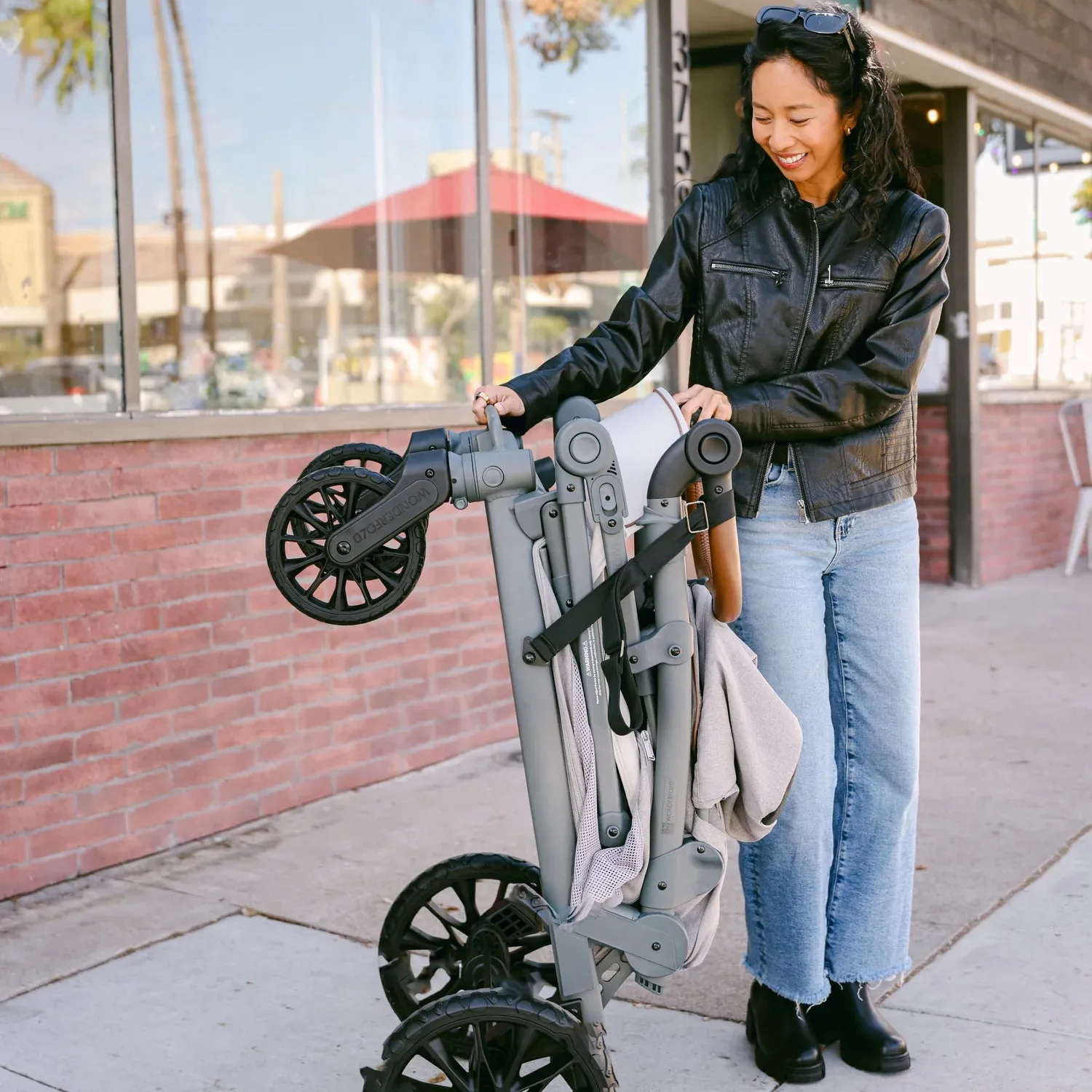 Wonderfold - L2 Double Push Wagon Stroller