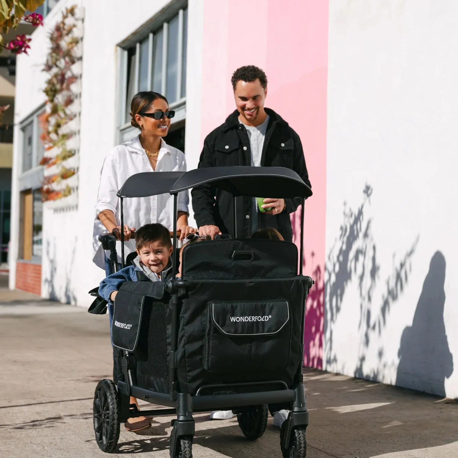 Wonderfold - L4 Quad Push Wagon Stroller