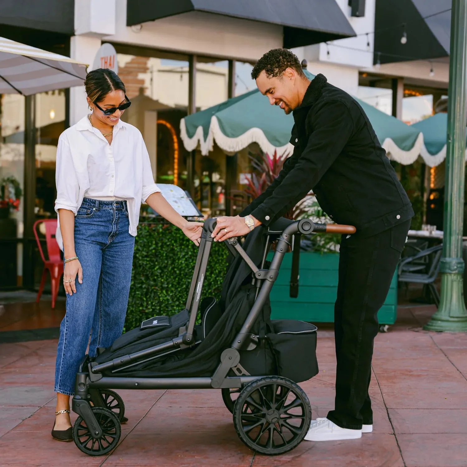 Wonderfold - L4 Quad Push Wagon Stroller