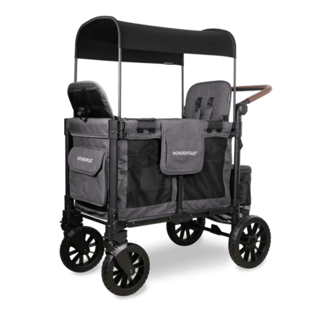 Wonderfold - W2 LUXE PRO - Push Double Stroller