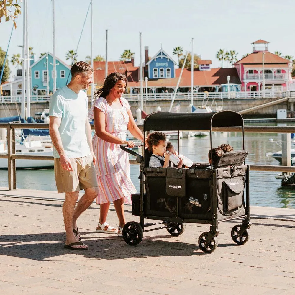 Wonderfold - W4 Elite PRO - Push Quad Stroller Wagon