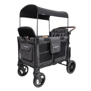 Wonderfold W4 ELITE Push Quad Stroller Wagon