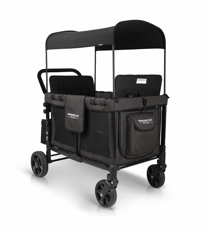 WonderFold W4 Original Four Passenger Wagon - Black