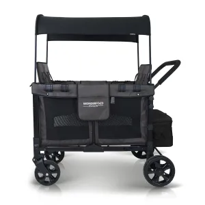 WonderFold W4 Original Four Passenger Wagon - Black