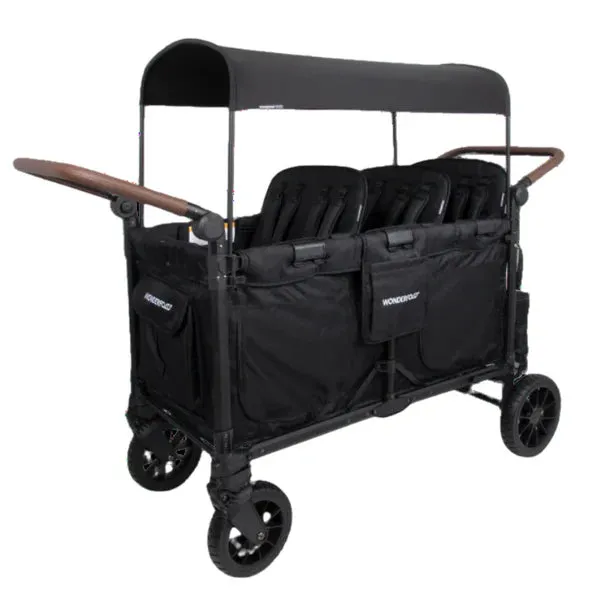 Wonderfold - W6 LUXE PRO - 6 Seat Push Stroller-Wagon