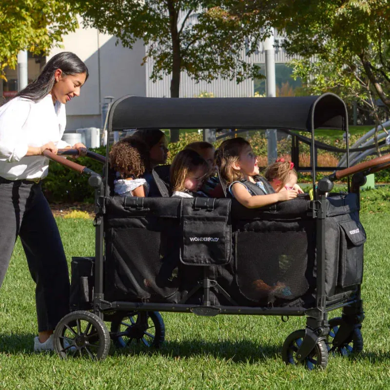 Wonderfold - W6 LUXE PRO - 6 Seat Push Stroller-Wagon