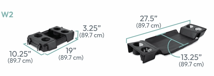 Wonderfold Flex Snack Tray | W-Series