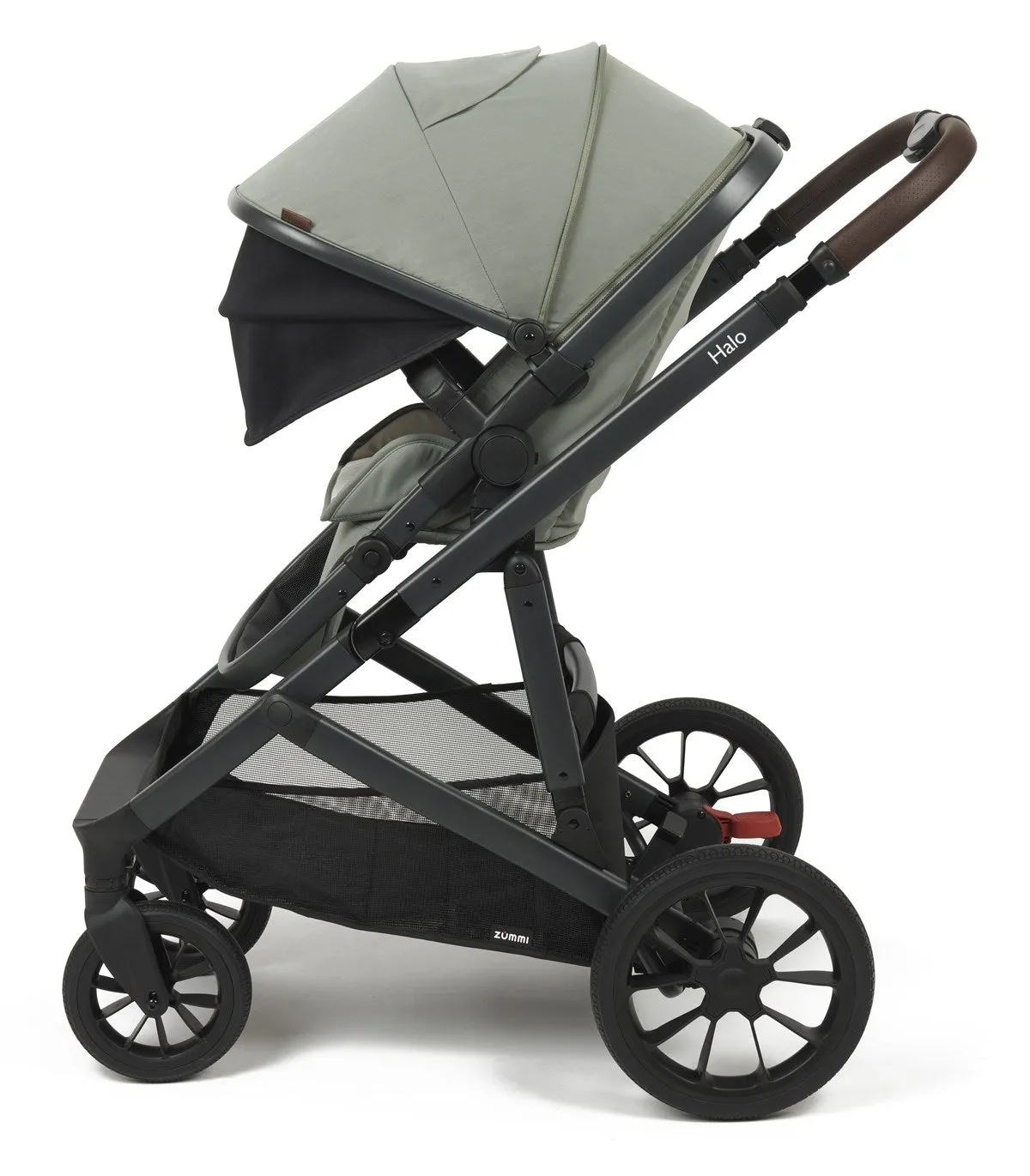 Zummi Halo - Single to Double Travel System   EnfaSafe Car Seat, Moon