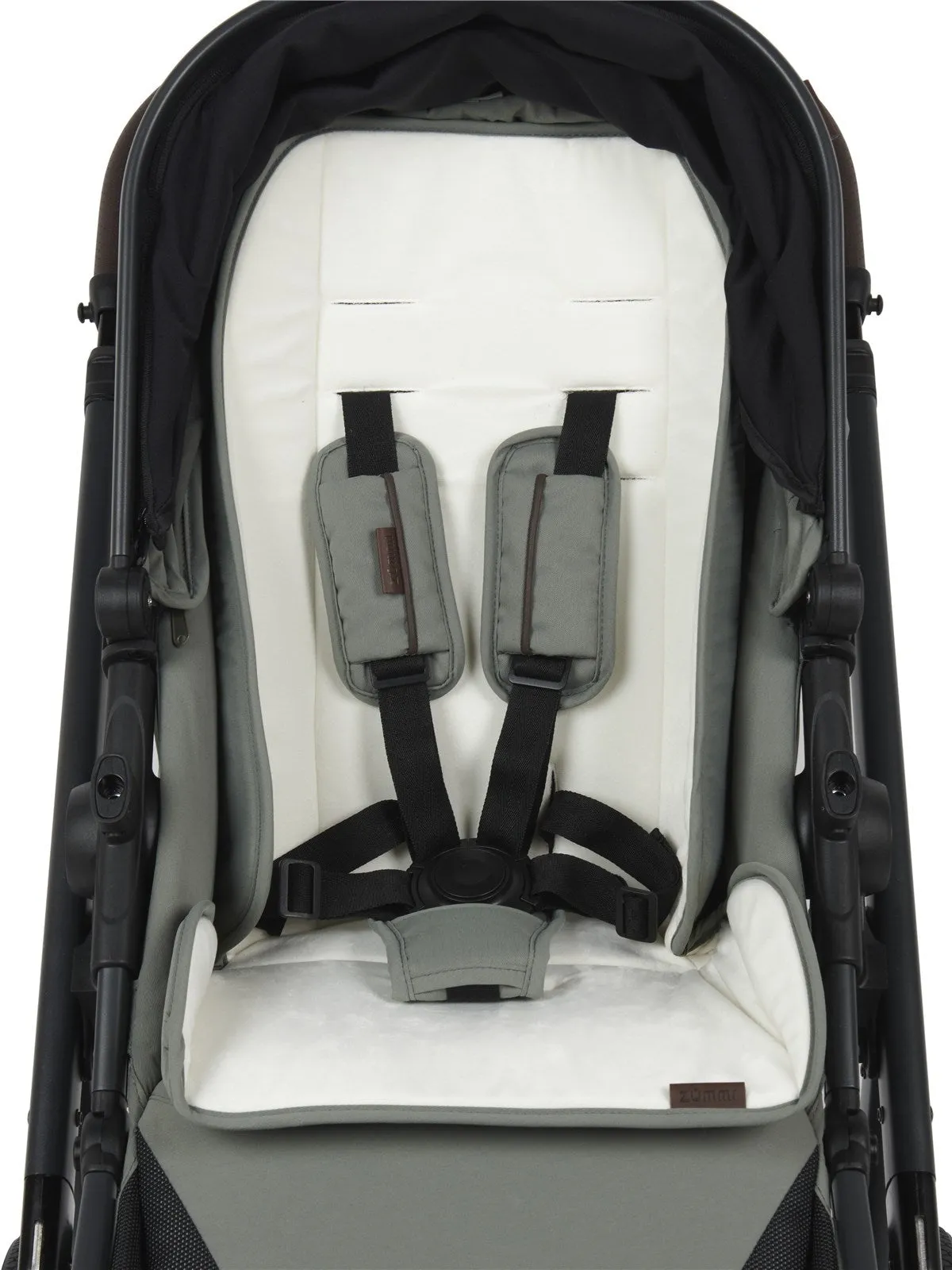 Zummi Halo - Single to Double Travel System   EnfaSafe Car Seat, Sage Green
