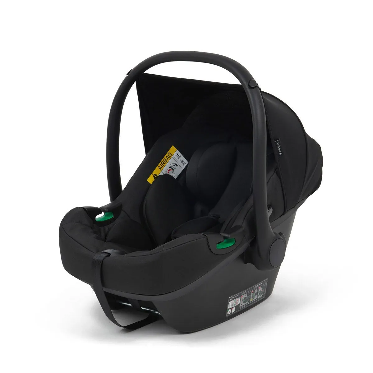 Zummi Halo - Single to Double Travel System   EnfaSafe Car Seat, Sage Green