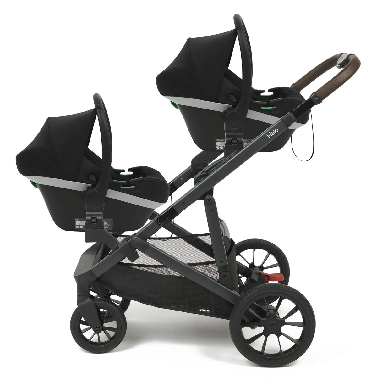 Zummi Halo Single to Double Travel System