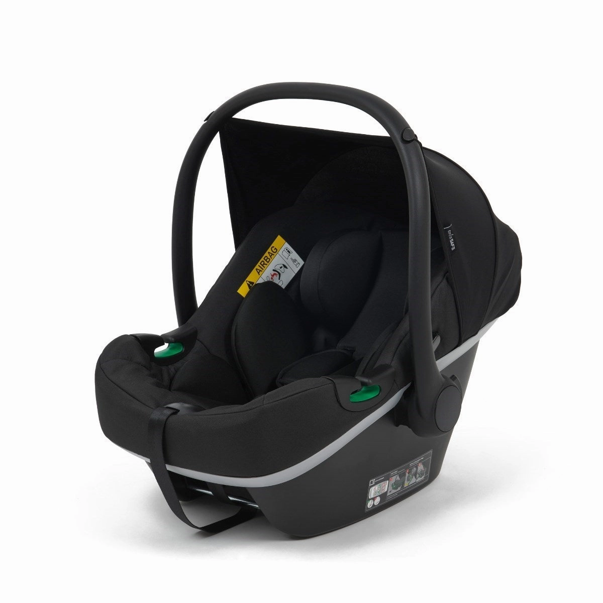 Zummi Zap Essential Travel System & Starter Nursery Bundle, Black