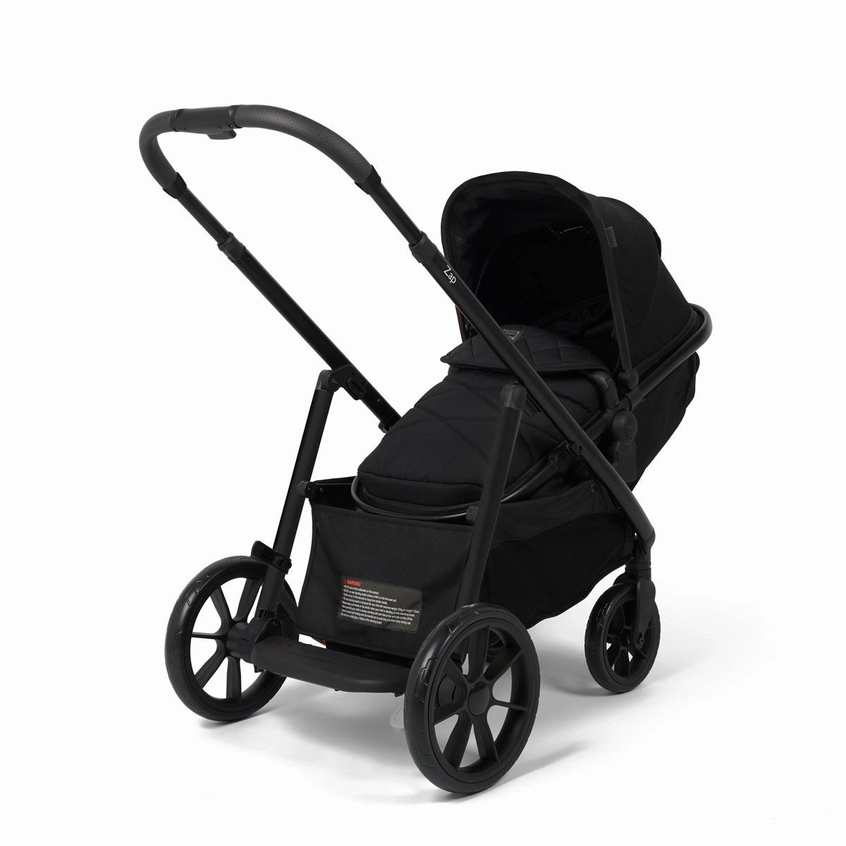 Zummi Zap Essential Travel System & Starter Nursery Bundle, Black
